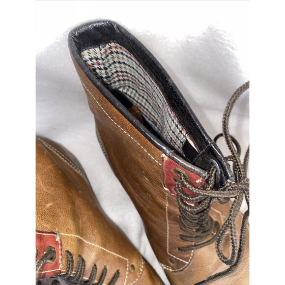 Penguin Jerry Jeff  Men Leather Brown Boots Chukka 13 Munsingwear Preppy - Picture 16 of 16